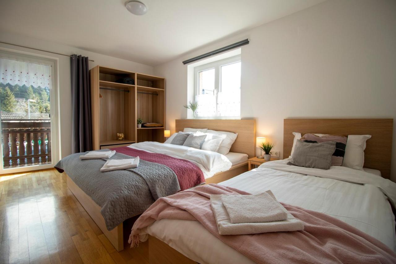 Apartments Pod Bregom 克拉尼斯卡戈拉 外观 照片